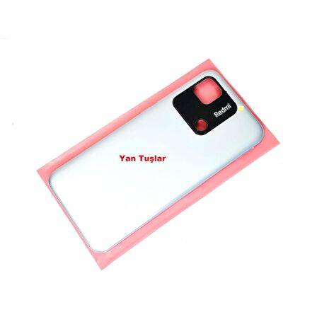 Redmi 10A Kasa Arka Kapak Batarya Kapağı Silver 