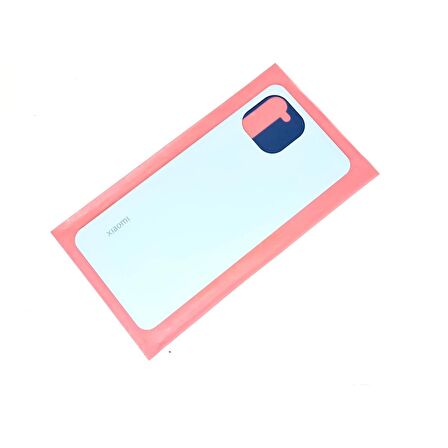 Mi 11 Lite Arka Kapak Batarya Pil Kapağı (Cam) Mavi