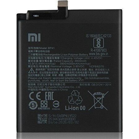 Mi 9T (BP41)  Batarya Pil 4000 mAh