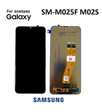 Samsung M02S Servis Dokunmatik Ekran (Siyah)
