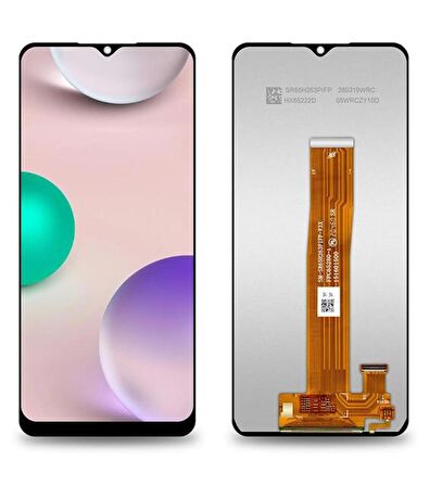 Samsung Galaxy M12 M127 Lcd Ekran Dokunmatik Servis (Siyah)