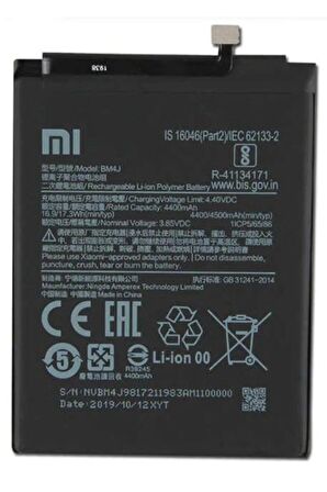 Redmi Note 8 Pro Batarya Pil (BM4J)