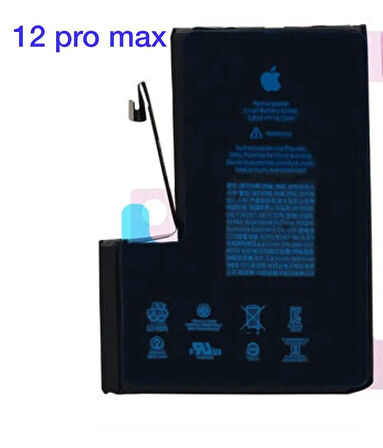iPhone 12 Pro Max Batarya Pil 
