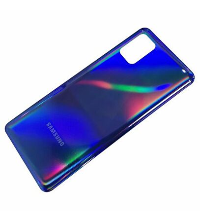 Samsung A31 Arka Batarya Pil Kapağı (Mavi)