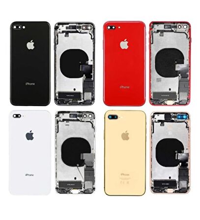 iPhone 8 Plus FULL Dolu Kasa (Kırmızı)