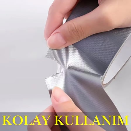 Çok Amaçlı Tamir Bandı Duck Tape Kanal Bandı "48 Mm X 25 Mt" Gri