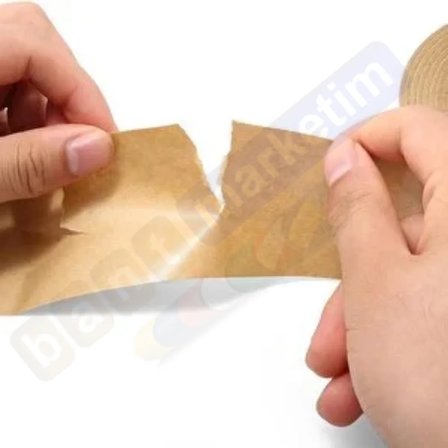 Silikonlu Kraft Kağıt Koli Bandı 45 mm X 40 mt