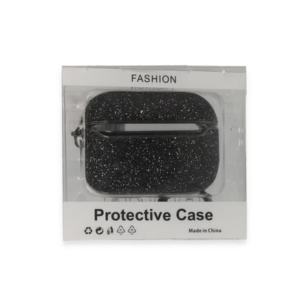 Apple Airpods Pro 2 (2.nesil) Spell Simli Kılıf - Siyah