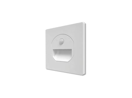 Noas 1.5W Sensörlü Koridor Armatür Kare Beyaz YL69-1511-B