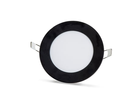 Noas 6W LED Sıva Altı Slim Panel Siyah 6500K