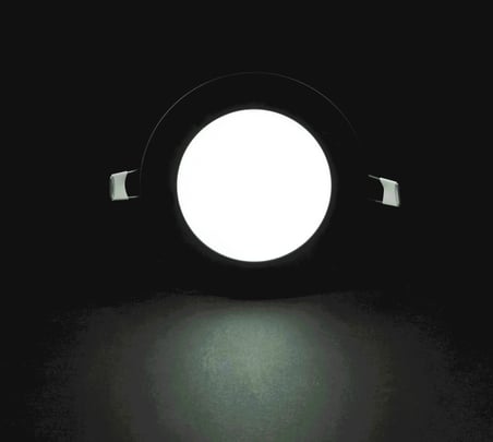 Noas 6W LED Sıva Altı Slim Panel Siyah 6500K