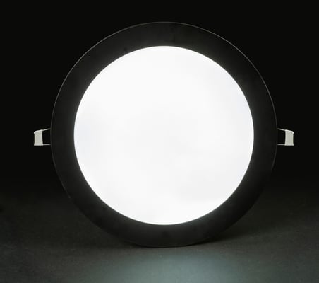Noas 18W LED Sıva Altı Slim Panel 4000K Siyah