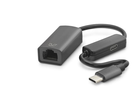 Type C Usb 2.0 Ethernet Adaptör 10/100 Mbps Pd Güç Destekli Siyah L118