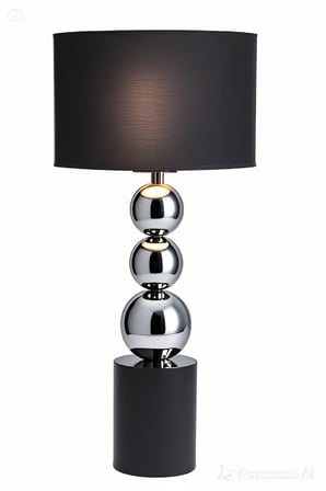 Casa Metal Kumaş Abajur GECE LAMBASI