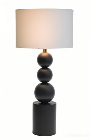 Casa Metal Kumaş Abajur GECE LAMBASI