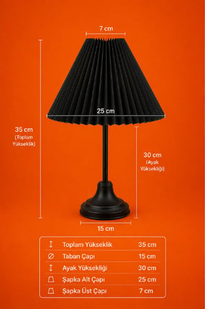 pileli metal masa abajuru gece lambası yatak odası lambası modern dekoratif abajur