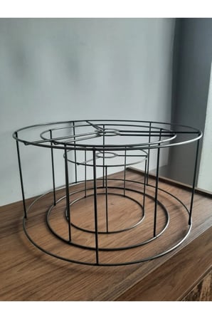 Abajur Ve Lambader Teli Çemberi 40 Cm Çap-30 Cm Çap Ve 20 Cm Çap 3 Adet