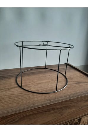 Abajur Ve Lambader Teli Çemberi 40 Cm Çap-30 Cm Çap Ve 20 Cm Çap 3 Adet
