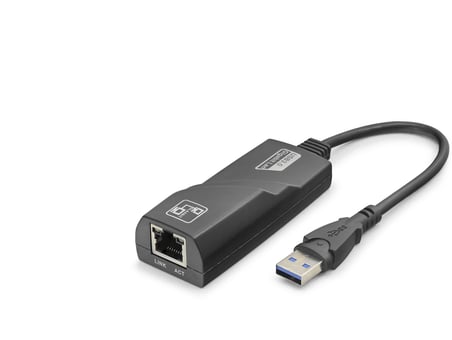Usb 3.0 Ethernet Adaptör Gigabit Siyah HDX7867
