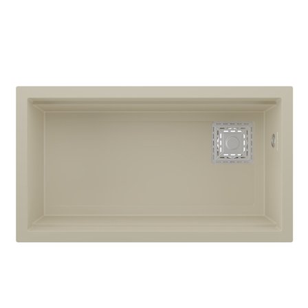 RealStone Almina Granit Evye 755x470 mm Fonksiyonel Mutfak Evyesi - RealStone Almila Krem