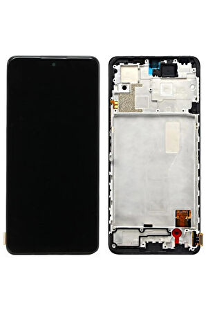 Redmi Note 10 Pro Ekran Dokunmatik Çıtalı SRV (Siyah)