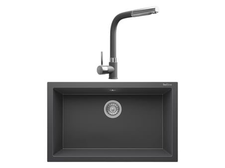 Realstone Gordion 77 & Sümela Spiralli Batarya Premium Mutfak Seti - Antrasit