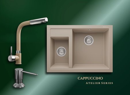 Cappuccino Atelier Series Cappadocia P016 & Vesta Premium Mutfak Koleksiyonu