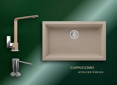 Cappuccino Atelier Series Gordion 77 K013 & Göksu Premium Mutfak Koleksiyonu