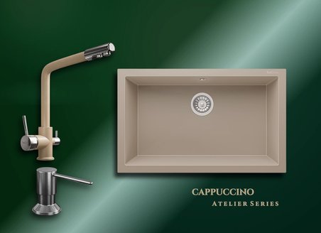 Cappuccino Atelier Series Gordion 77 K013 & Abant Premium Mutfak Koleksiyonu