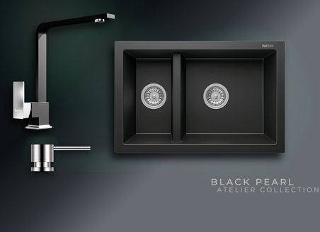 Black Pearl Collection Bergama P018 & Göksu Premium Mutfak Koleksiyonu