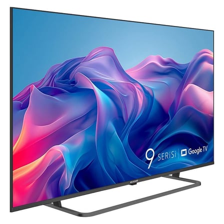 A65 Qe 988 A 4K Ultra HD 65" Ekran Uydu Alıcılı Google Smart QLED TV Antrasit Renk