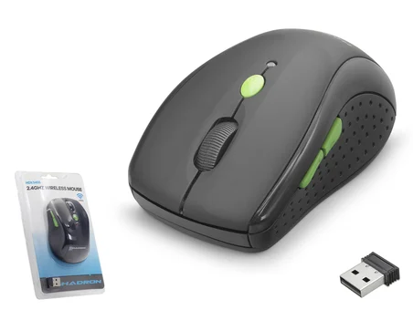 Kablosuz Mouse 800/1600 Dpi - Si̇yah HDX3405