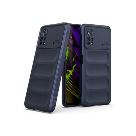 Xiaomi Poco X4 Pro 5g Kılıf Optimum Silikon - Lacivert