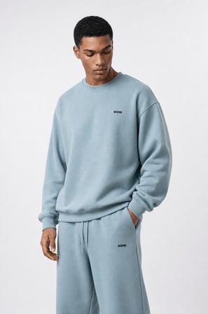 Erkek Respire Basic Oversize Sweatshirt Prada