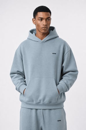 Erkek Respire Basic Oversize Hoodie Prada