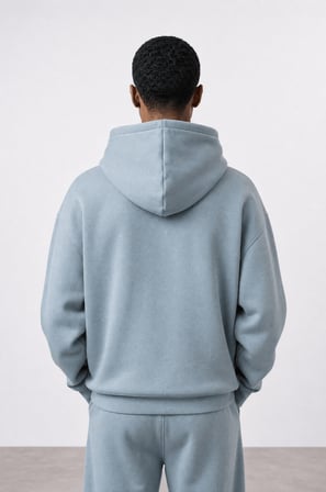 Erkek Respire Basic Oversize Hoodie Prada