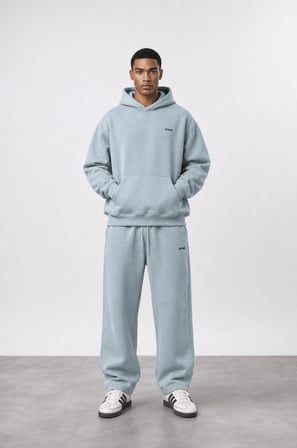 Erkek Respire Basic Oversize Hoodie Prada