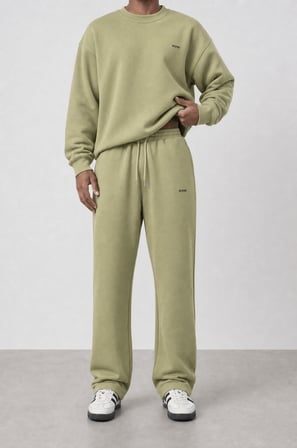 Erkek Respire Basic Baggy Eşofman Altı Küf