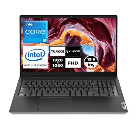 Lenovo V15 G4 IRU Intel Core i5-13420H 16GB 512GB SSD 15.6" FHD Windows 11 Pro Taşınabilir Bilgisayar 83A100A4TR018