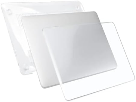 MacBook Pro 16.2 İnç Kılıf A2485 A2780 A2991 A3403 A3186 A3428 A3429 Uyumlu Kristal Parlak Şeffaf Sert Kapak İnce Hafif Koruyucu Crystal Clear Hard Case