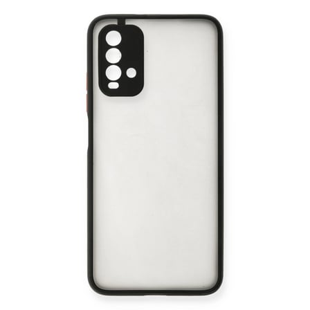 Xiaomi Redmi 9t Kılıf Montreal Silikon Kapak - Siyah