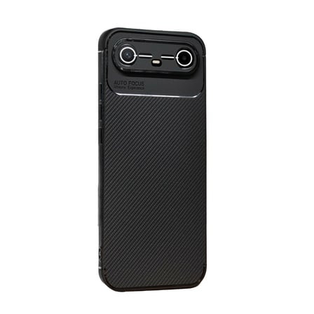 Tecno Spark Slim 5g Auto Focus Karbon Kapak - Siyah