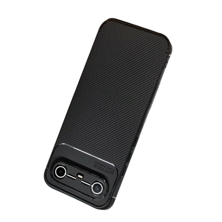 Tecno Spark Slim 5g Auto Focus Karbon Kapak - Siyah