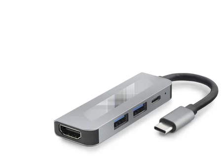 Type-C Hub Hdmi 4K Usb 3.0 Pd 4 Port Gri HDX7840