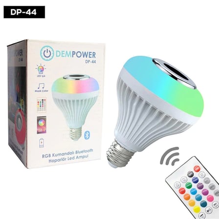 Müzikli Bluetooth Ampul