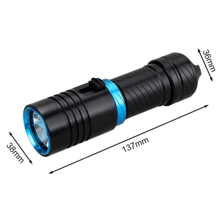 Wison Ws-4545 10w 1800 Lümen Şarjlı Su Altı Feneri Type-c, 5000 Mah, 100 M Menzil, Su Geçirmez