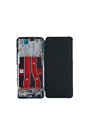 Oppo A74 Ekran Dokunmatik Çıtalı SRV (Siyah)