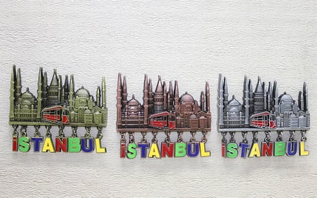 Sarkaçli İstanbul Temalı Magnet Alk4315