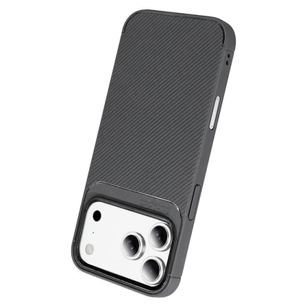 Newface Apple İphone 18 Pro Auto Focus Karbon Kapak - Gri