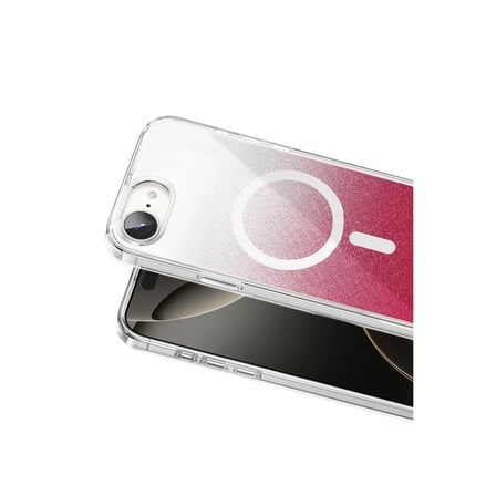 Onegif Apple İphone 17e Sora Simli Magsafe Kapak - Kırmızı